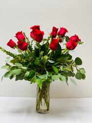 Red Rose Bouquet from Downeast Flowers in Sanford and Kennebunk, ME
