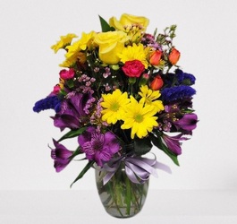 The Brighten your day Bouquet from Downeast Flowers in Sanford and Kennebunk, ME