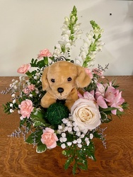 Paws To Remember Puppy Bouquet from Downeast Flowers in Sanford and Kennebunk, ME