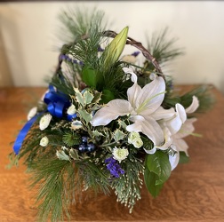 Saphire Bouquet from Downeast Flowers in Sanford and Kennebunk, ME