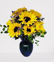 Sunny Sunflower Bouquet from Downeast Flowers in Sanford and Kennebunk, ME